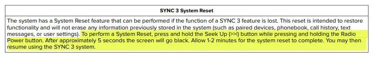 SYNC 3 System Reset.webp SYNC 3 System Reset.webp