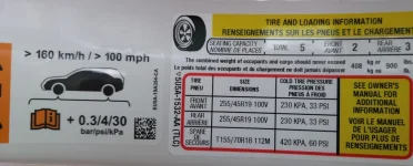 Continental Tire spec and pressure at speed.webp